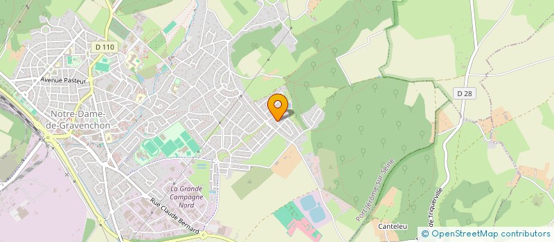 localisation de l'entreprise MADAME JULIA PABLO  PORT-JEROME-SUR-SEINE