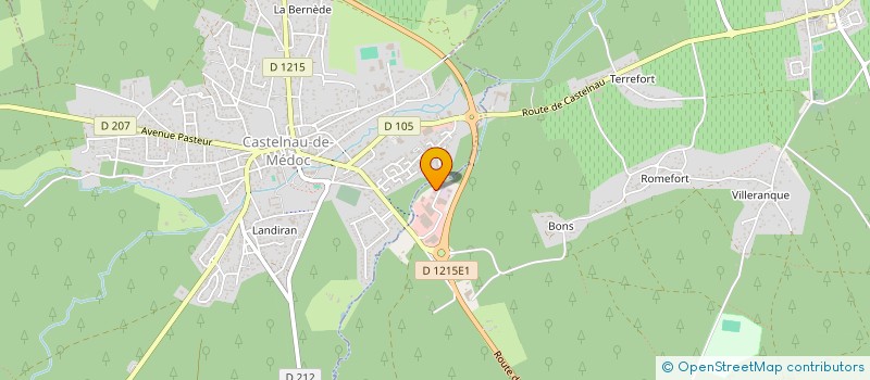 localisation de l'entreprise MADAME JULIA PARCELIER  AVENSAN