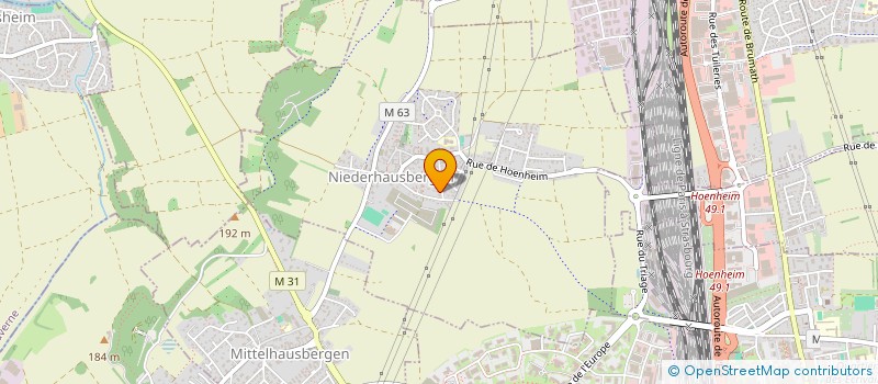 localisation de l'entreprise MADAME JULIA PARRAGUEZ à NIEDERHAUSBERGEN