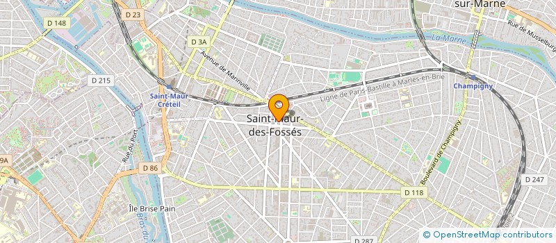 localisation de l'entreprise MADAME JULIA PAYAN à SAINT-MAUR-DES-FOSSES