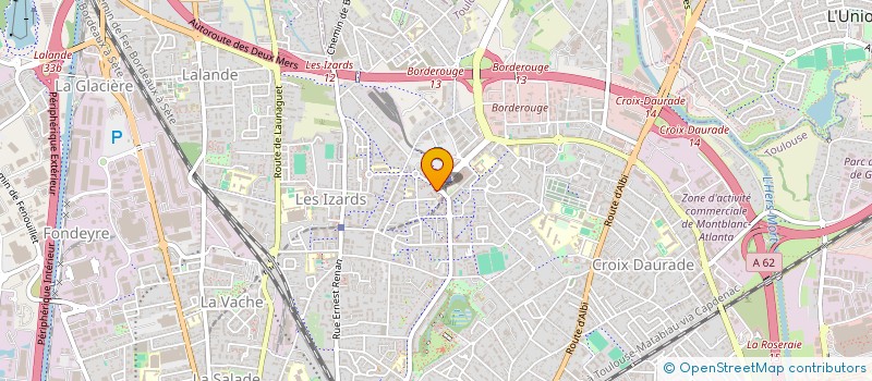 localisation de l'entreprise MADAME JULIA PERCIER à TOULOUSE