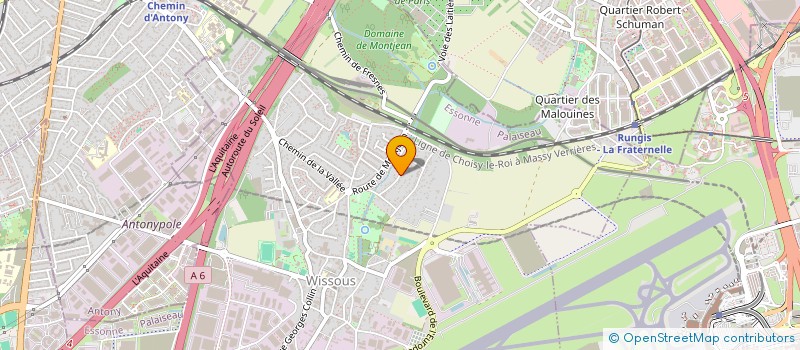 localisation de l'entreprise MADAME JULIA PERROT  WISSOUS