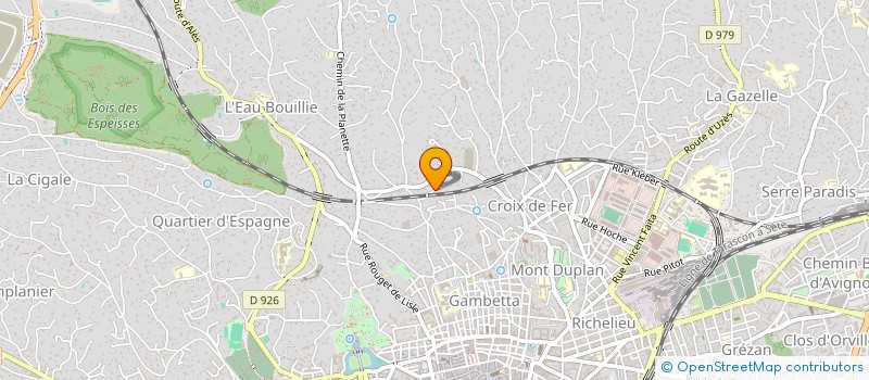 localisation de l'entreprise MADAME JULIA PETERSEN  NIMES