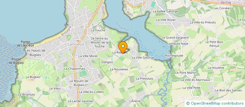 localisation de l'entreprise MADAME JULIA PLANCHET  LANCIEUX