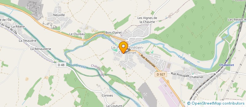 localisation de l'entreprise MADAME JULIA PLOUVIN à CHITRAY