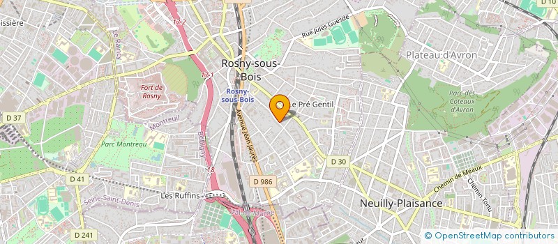 localisation de l'entreprise MADAME JULIA POMODORO  PARIS