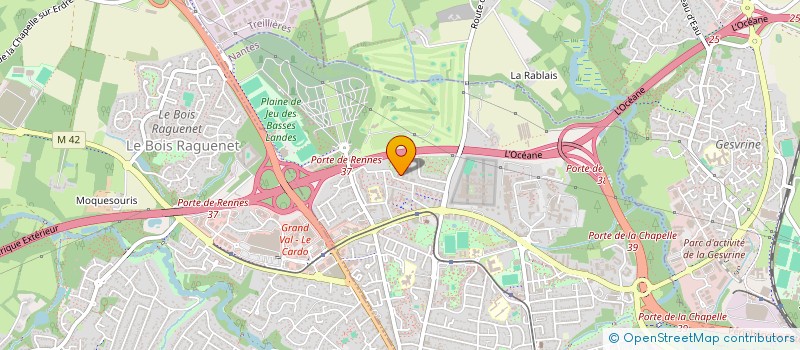 localisation de l'entreprise MADAME JULIA POPEK à NANTES