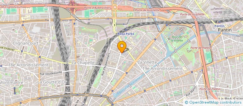 localisation de l'entreprise MADAME JULIA PREVITALI  PARIS