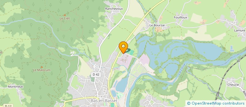 localisation de l'entreprise MADAME JULIA PRORIOL  BAS-EN-BASSET