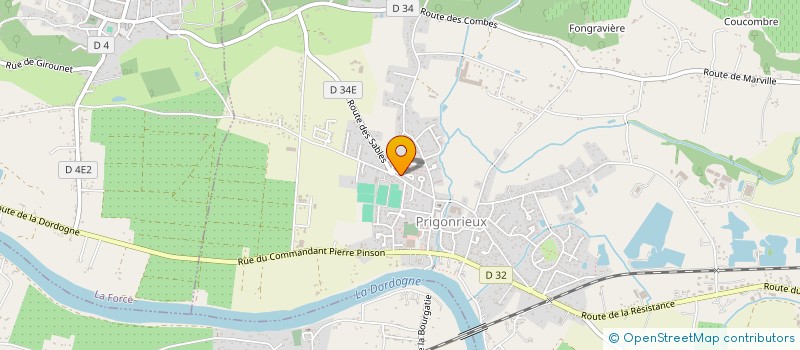 localisation de l'entreprise MADAME JULIA QUILES  PRIGONRIEUX