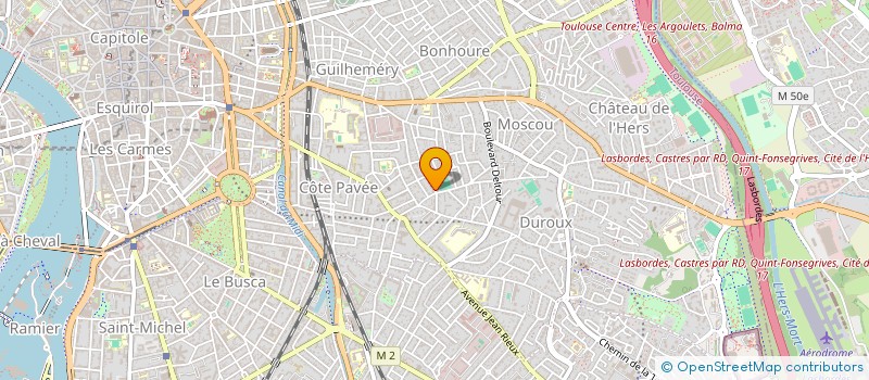 localisation de l'entreprise MADAME JULIA RAILLARD à TOULOUSE