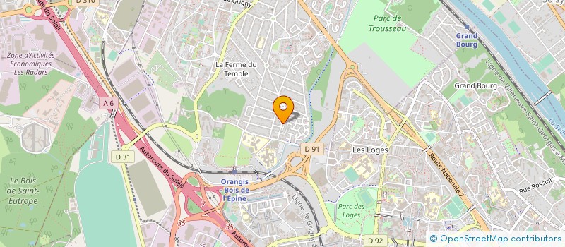 localisation de l'entreprise MADAME JULIA RATO COUTO à RIS-ORANGIS