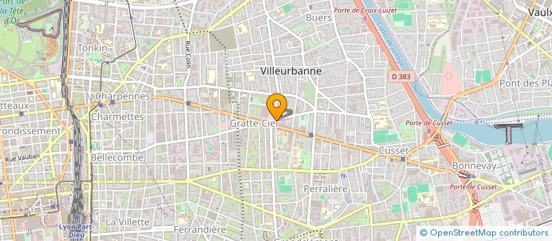 localisation de l'entreprise MADAME JULIA REGUIG  VILLEURBANNE