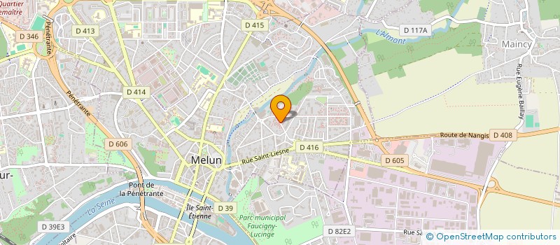 localisation de l'entreprise MADAME JULIA REMY à MELUN