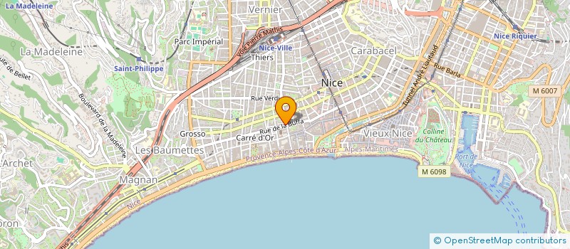 localisation de l'entreprise MADAME JULIA RIERA CACHERO à NICE