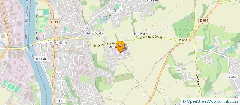 localisation de l'entreprise MADAME JULIA ROBELIN à FRANS