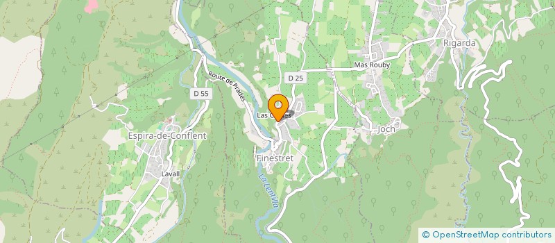 localisation de l'entreprise MADAME JULIA ROBINSON  FINESTRET