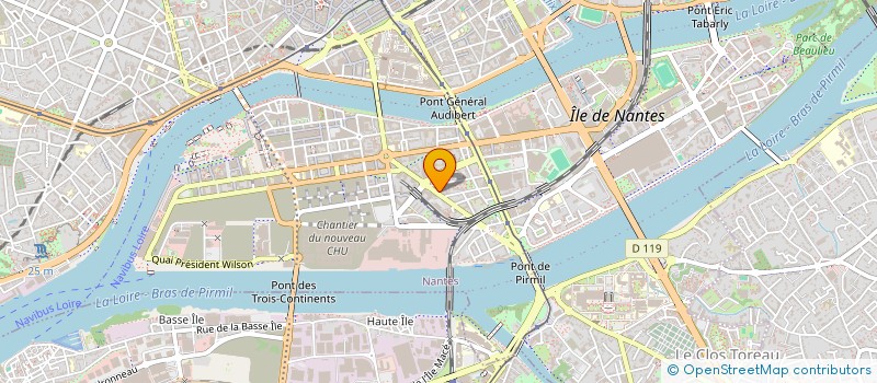 localisation de l'entreprise MADAME JULIA ROIVAS à NANTES