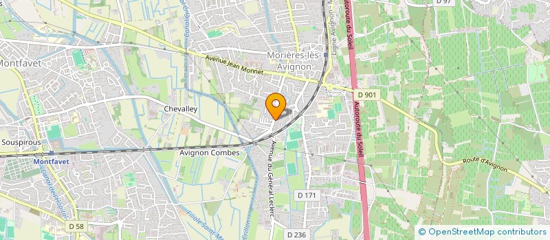 localisation de l'entreprise MADAME JULIA ROYER  LE PONTET