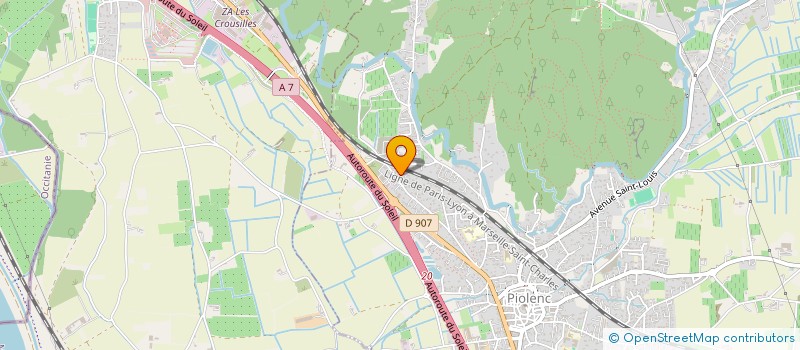 localisation de l'entreprise MADAME JULIA RUBIO  PIOLENC