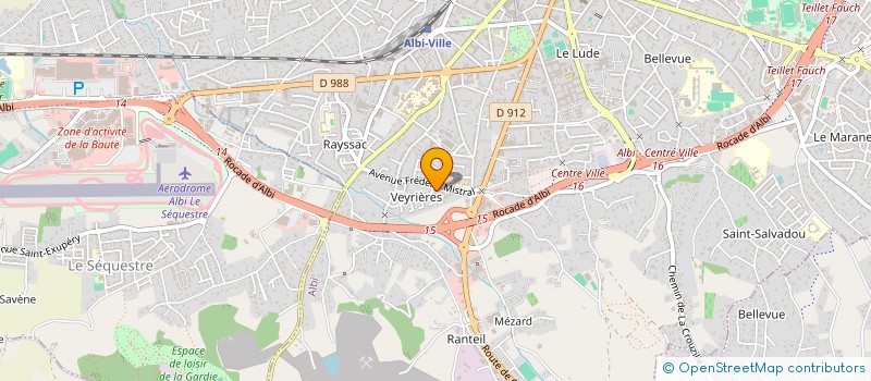 localisation de l'entreprise MADAME JULIA SABEG à ALBI