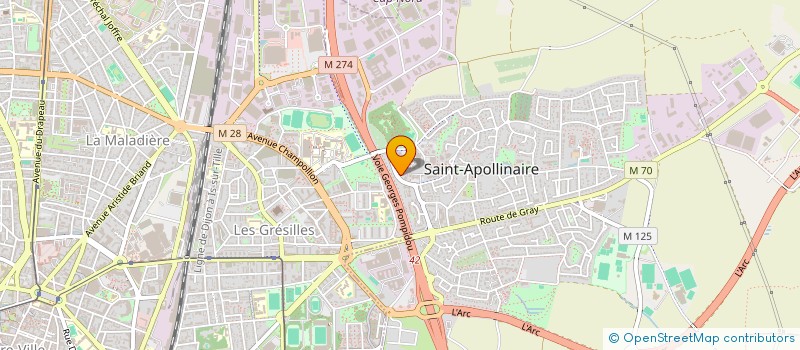 localisation de l'entreprise MADAME JULIA SAMIER  VILLEURBANNE