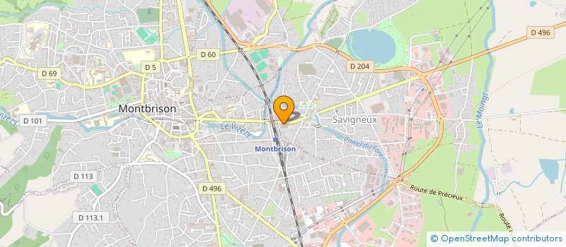 localisation de l'entreprise MADAME JULIA SAO  MONTBRISON