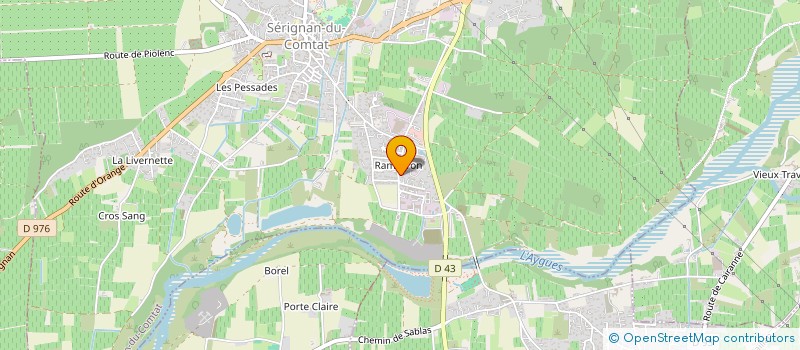 localisation de l'entreprise MADAME JULIA SBARDELLOTTO  SERIGNAN-DU-COMTAT