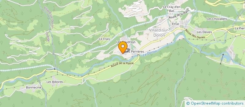 localisation de l'entreprise MADAME JULIA SIMON  VILLARD-SUR-DORON