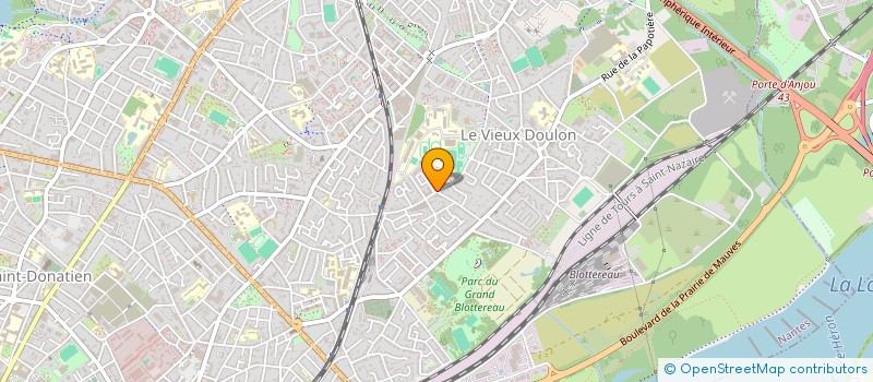 localisation de l'entreprise MADAME JULIA SIOEN à NANTES