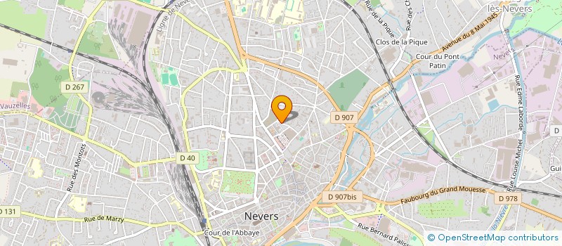 localisation de l'entreprise MADAME JULIA SKORCZ à NEVERS