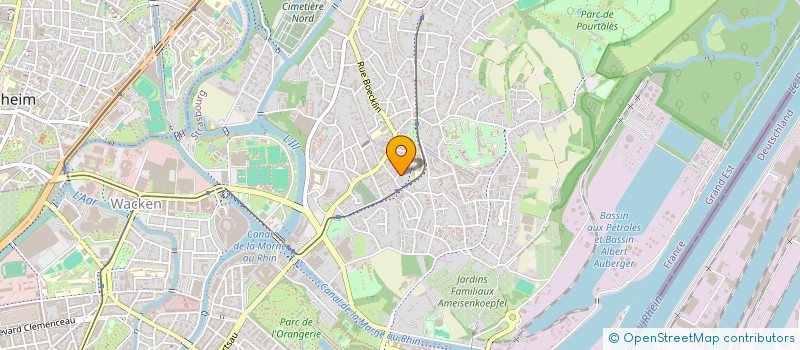 localisation de l'entreprise MADAME JULIA STAMM  STRASBOURG