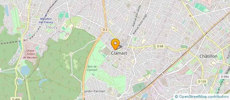 localisation de l'entreprise MADAME JULIA STAMPER à CLAMART