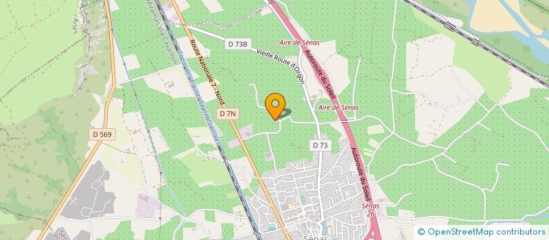 localisation de l'entreprise MADAME JULIA SURLE  SENAS