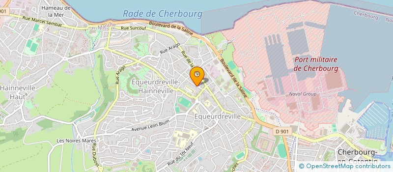 localisation de l'entreprise MADAME JULIA SWERTVAEGHER à CHERBOURG-EN-COTENTIN