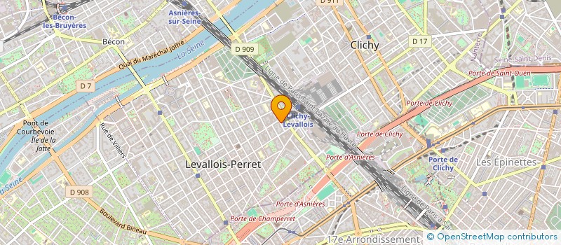 localisation de l'entreprise MADAME JULIA TANCHON à LEVALLOIS-PERRET