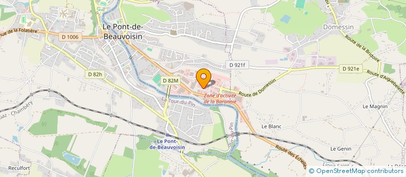 localisation de l'entreprise MADAME JULIA TAVELLA  LE PONT-DE-BEAUVOISIN