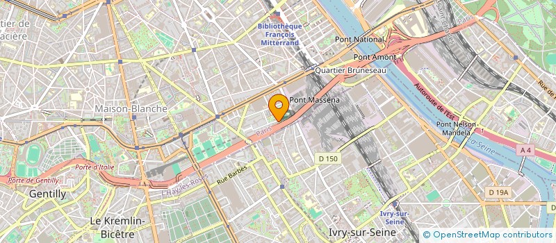 localisation de l'entreprise MADAME JULIA TROUVE  PARIS