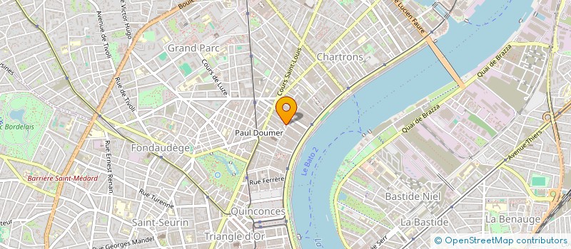 localisation de l'entreprise MADAME JULIA URBAJTEL  BORDEAUX