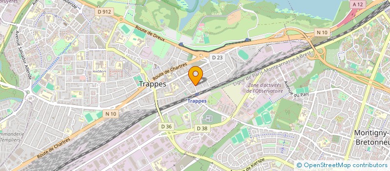 localisation de l'entreprise MADAME JULIA UZAN  TRAPPES