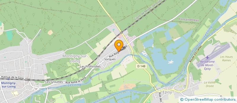 localisation de l'entreprise MADAME JULIA VALE à MONTIGNY-SUR-LOING