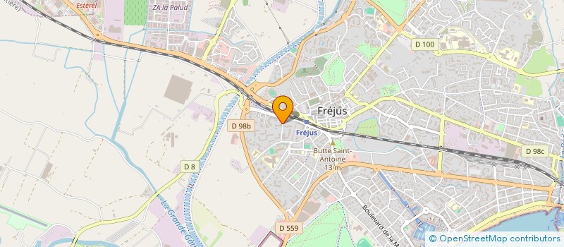 localisation de l'entreprise MADAME JULIA VALENTIN à FREJUS