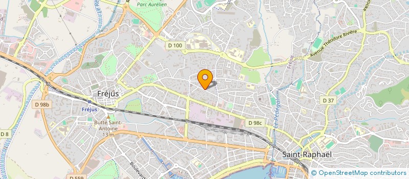 localisation de l'entreprise MADAME JULIA VERDU à FREJUS