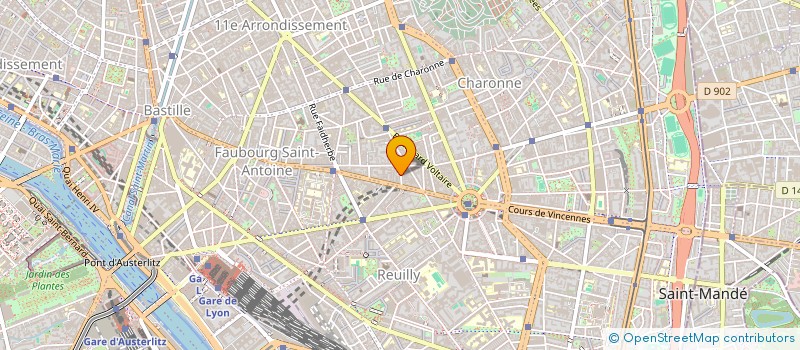 localisation de l'entreprise MADAME JULIA VERGELY  PARIS