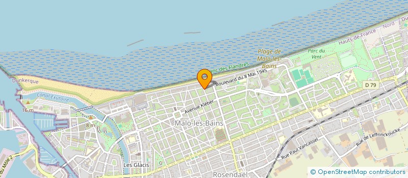 localisation de l'entreprise MADAME JULIA VERGEYLEN à DUNKERQUE