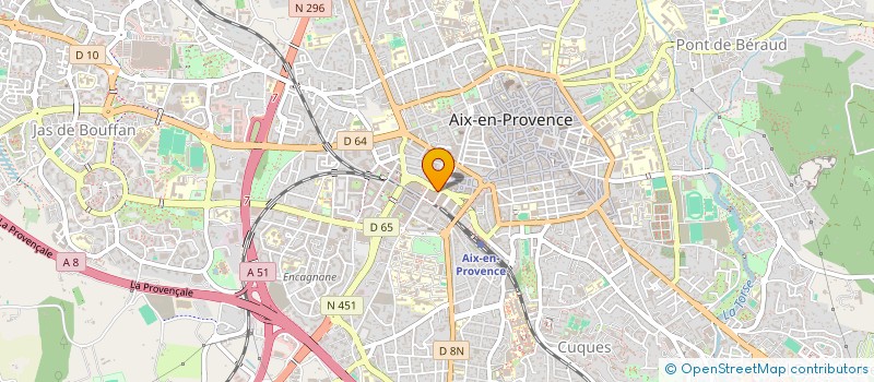 localisation de l'entreprise MADAME JULIA VIALLON à AIX-EN-PROVENCE