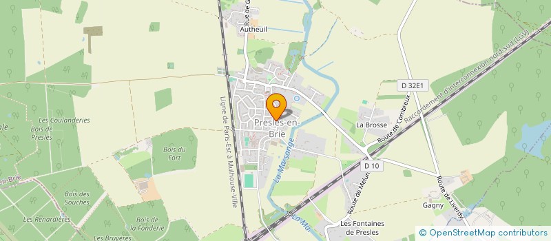 localisation de l'entreprise MADAME JULIA VIGUIER  PRESLES-EN-BRIE