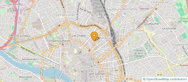 localisation de l'entreprise MADAME JULIA VILA à TOULOUSE