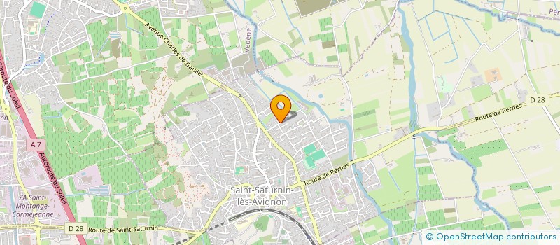 localisation de l'entreprise MADAME JULIA VINCENT  SAINT-SATURNIN-LES-AVIGNON