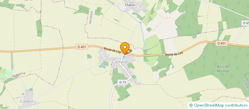 localisation de l'entreprise MADAME JULIA VINCENZI  COCHEREL